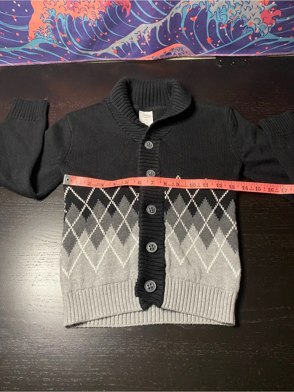 Gymboree Black Ribbed Knit Sweater